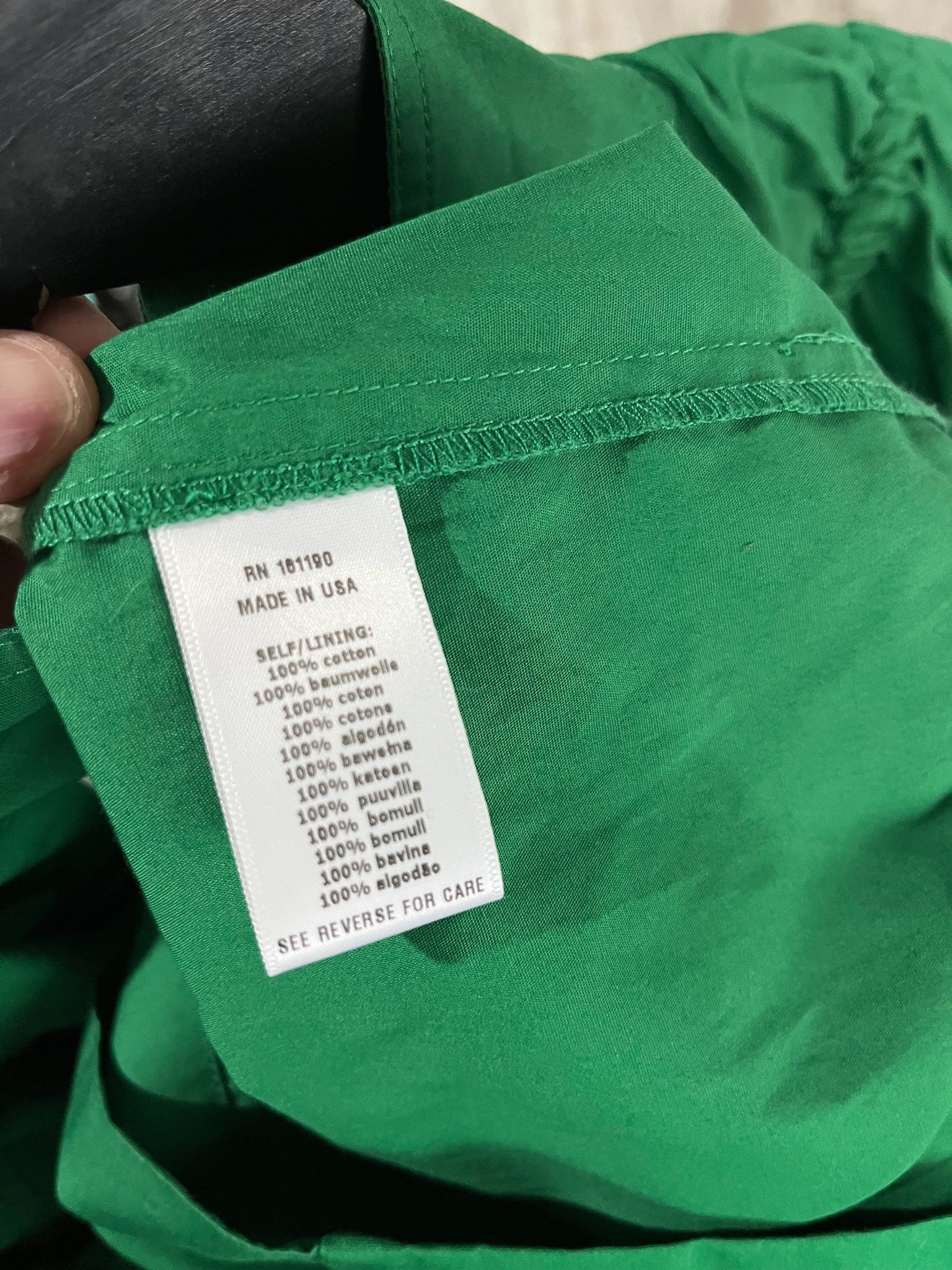 Aknvas Ketevan Green Cotton Utility Romper - Image 8