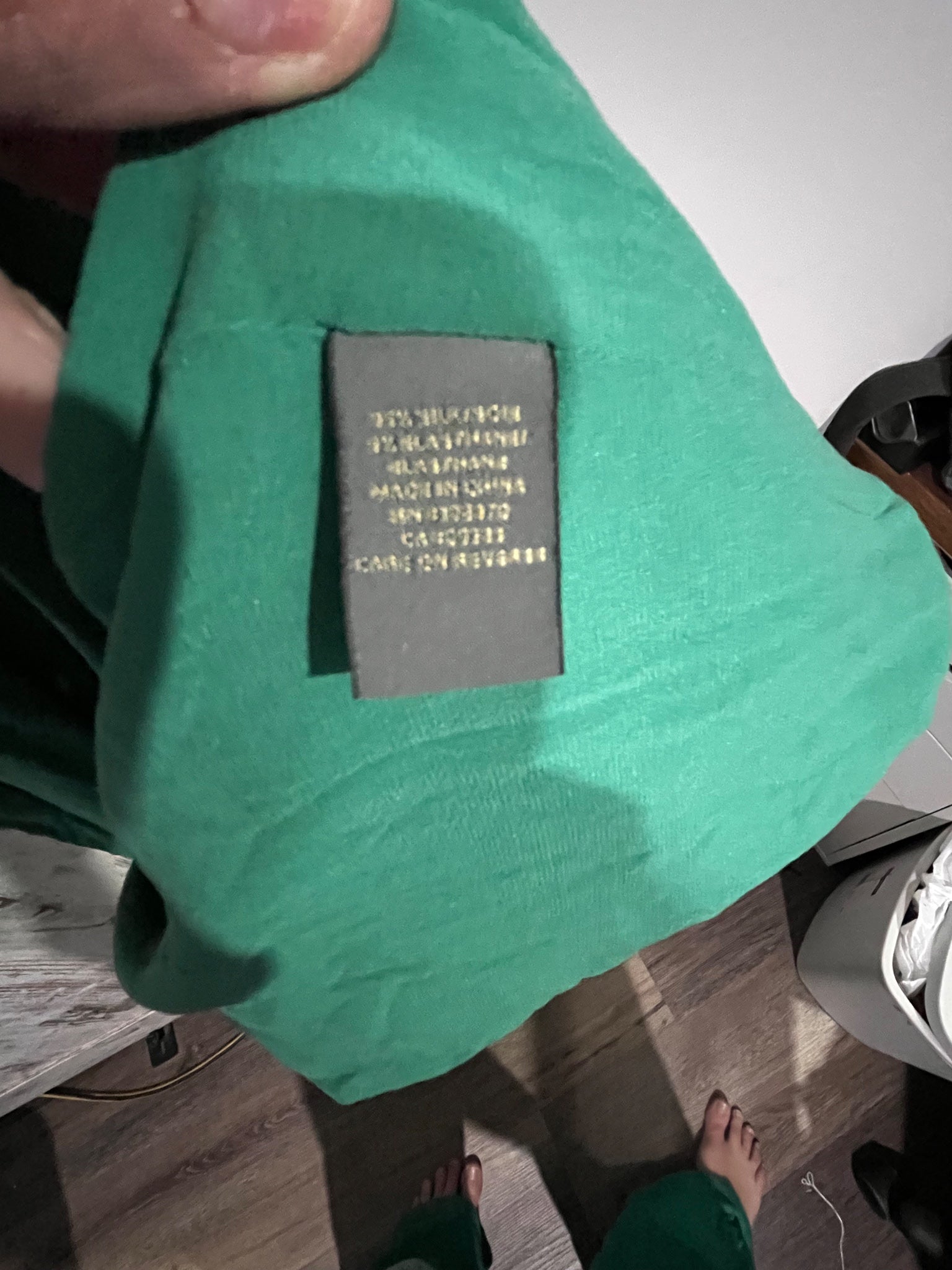 Zac Posen Green V-Neck Silk Gown Size us4/au8 - Image 9
