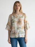 Ridley Italian Made 100% Linen Top Size M RRP $159