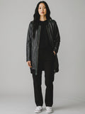 Maison Scotch Black Leather Jacket Size 1 (10) RRP $400