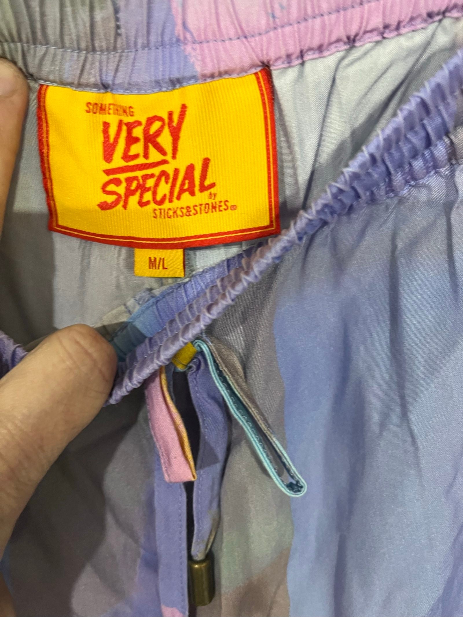 Something Very Special pink purple yellow floral lyocell shirt and pants set